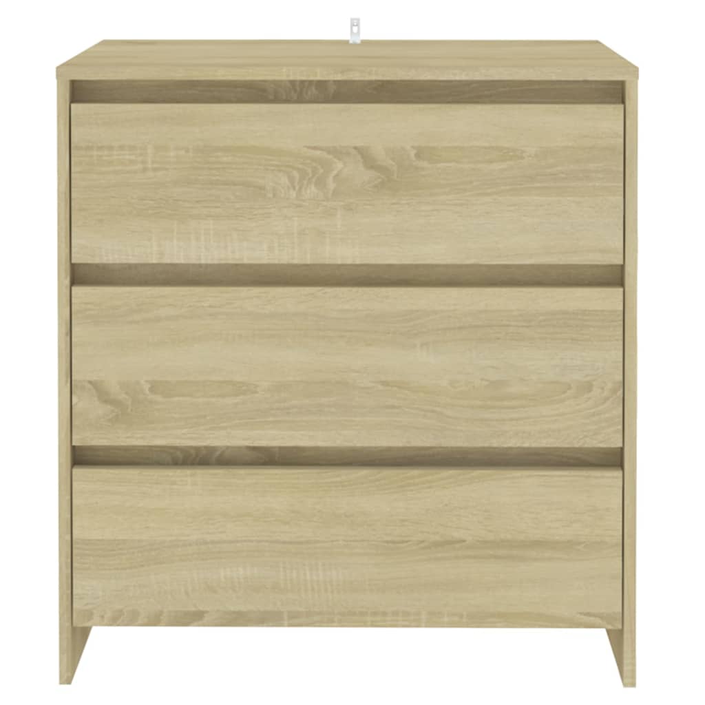 vidaXL Szafka, dąb sonoma, 70x41x75 cm, materiał drewnopochodny