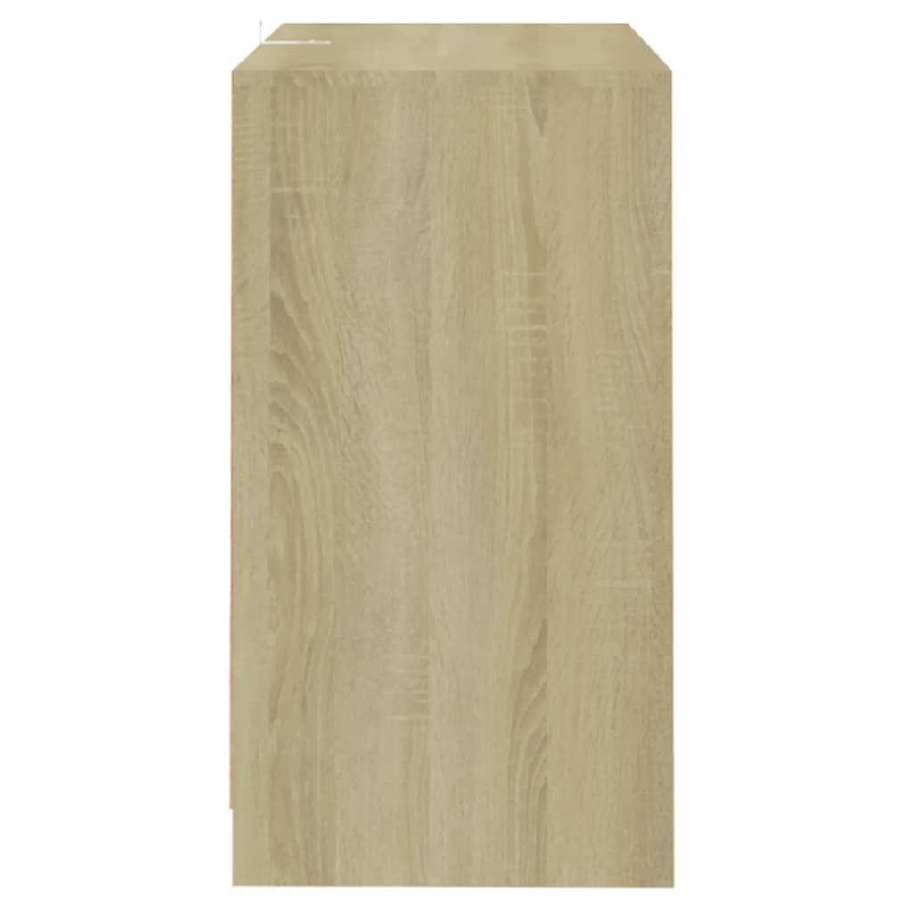 vidaXL Szafka, dąb sonoma, 70x41x75 cm, materiał drewnopochodny