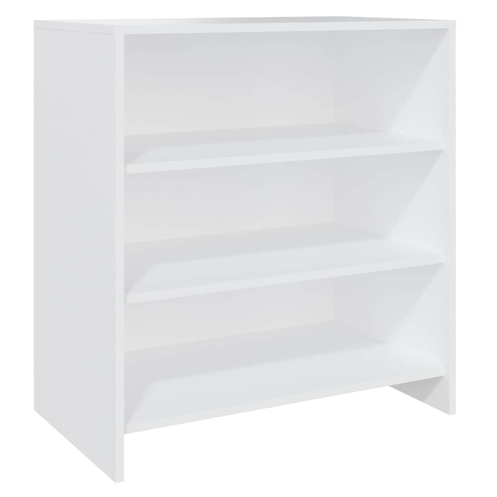 vidaXL Szafka, biała, 70x40,5x75 cm, materiał drewnopochodny