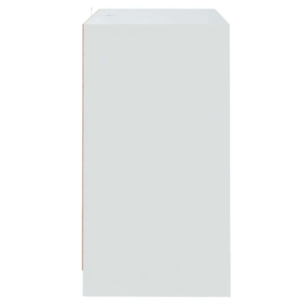 vidaXL Szafka, biała, 70x41x75 cm, materiał drewnopochodny