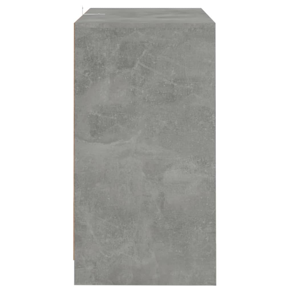 vidaXL Szafka, szarość betonu, 70x41x75 cm, materiał drewnopochodny
