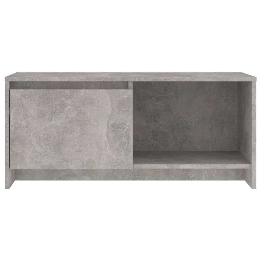 vidaXL Szafka pod TV, szarość betonu, 90x35x40 cm