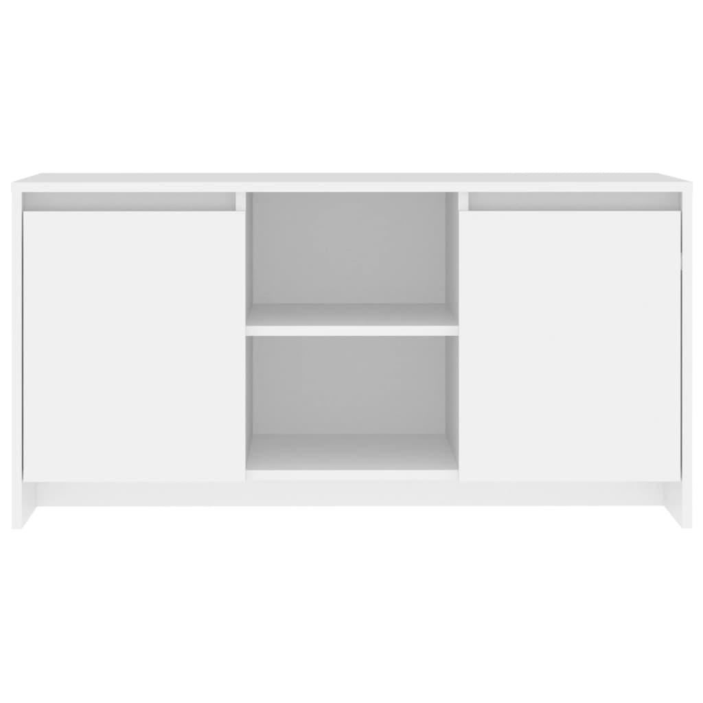 vidaXL Szafka pod TV, biała, 102x37,5x52,5 cm, materiał drewnopochodny