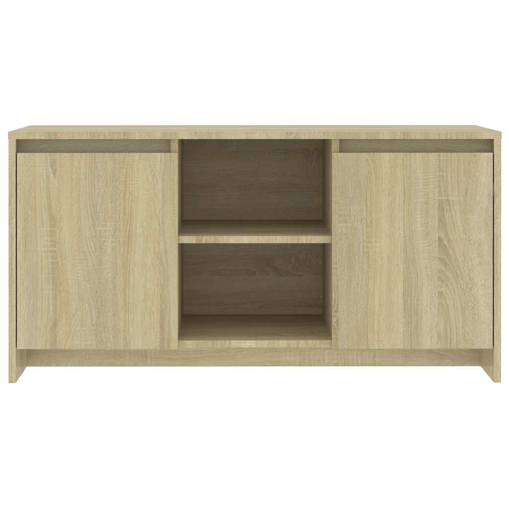 vidaXL Szafka pod TV, dąb sonoma, 102x37,5x52,5 cm
