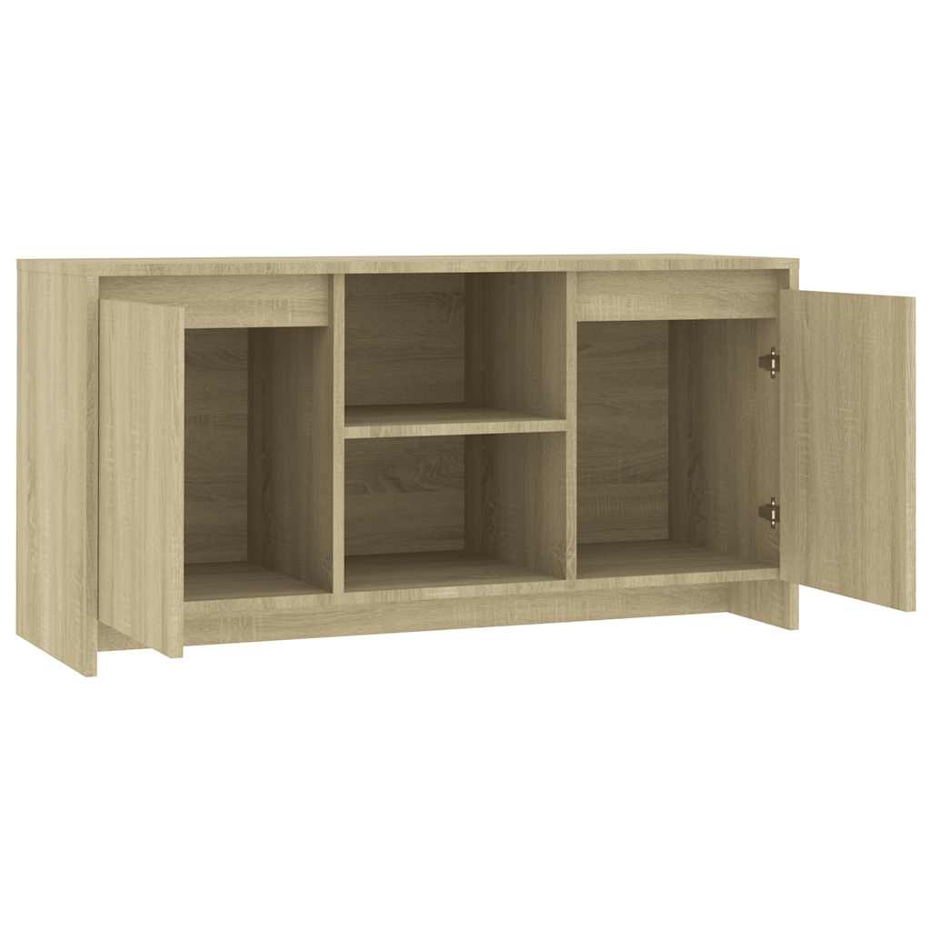 vidaXL Szafka pod TV, dąb sonoma, 102x37,5x52,5 cm
