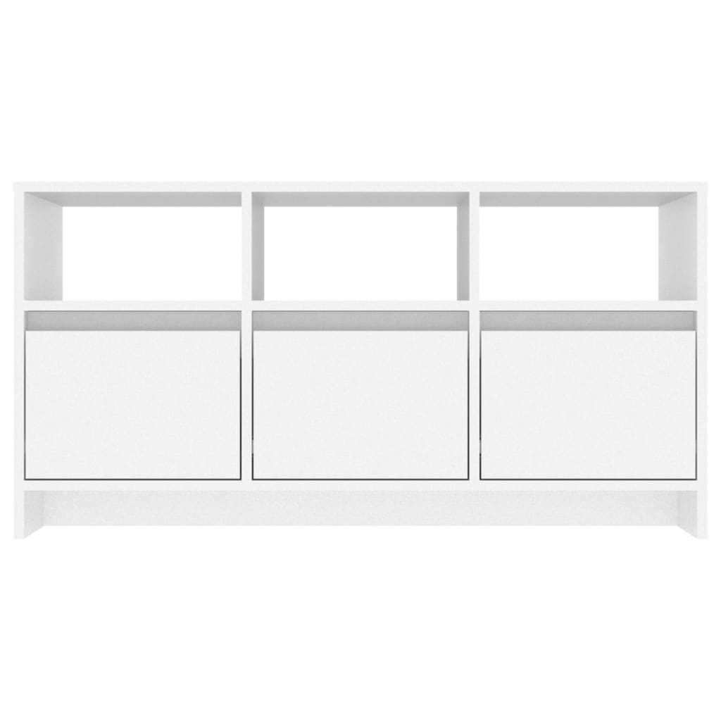 vidaXL Szafka pod TV, biała, 102x37,5x52,5 cm, materiał drewnopochodny