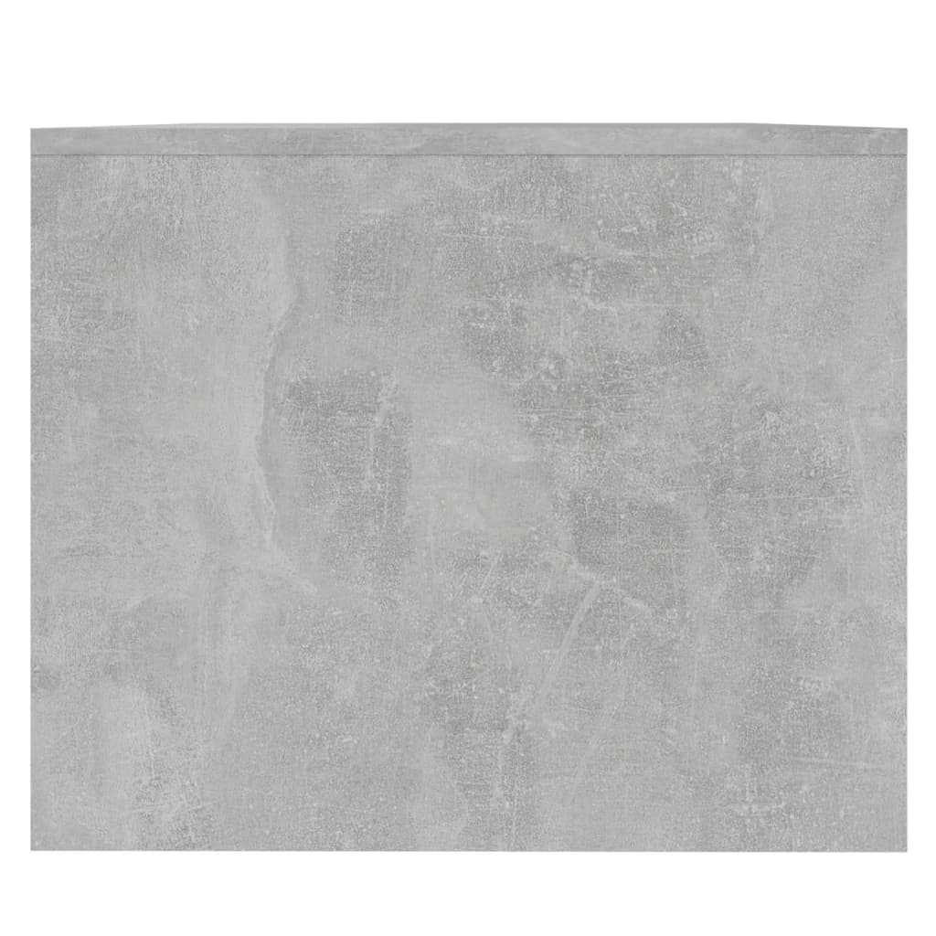 vidaXL Stolik kawowy, szarość betonu, 90x50x41,5 cm