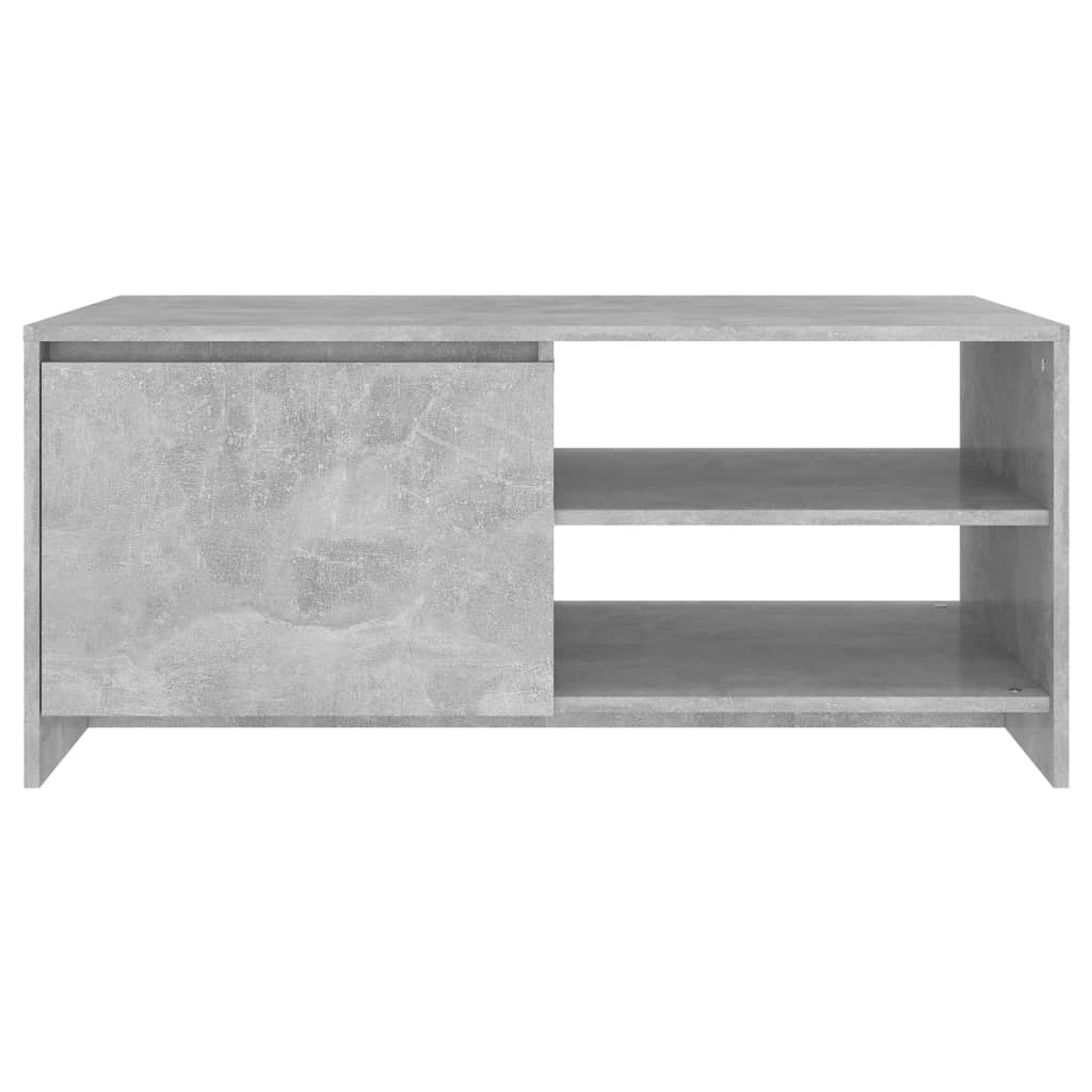 vidaXL Stolik kawowy, betonowy, 102x50x45 cm, materiał drewnopochodny