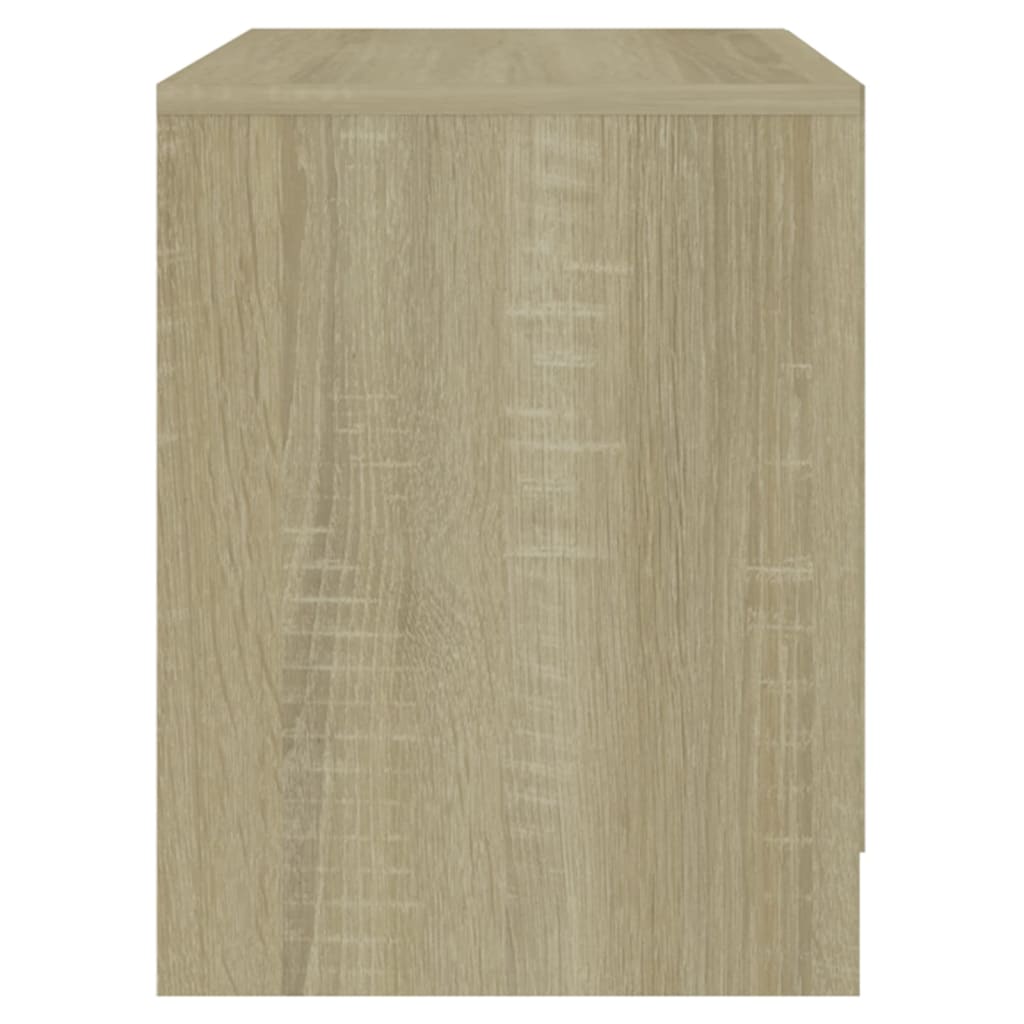 vidaXL Szafka nocna dąb sonoma 45x34,5x44,5 cm materiał drewnopochodny