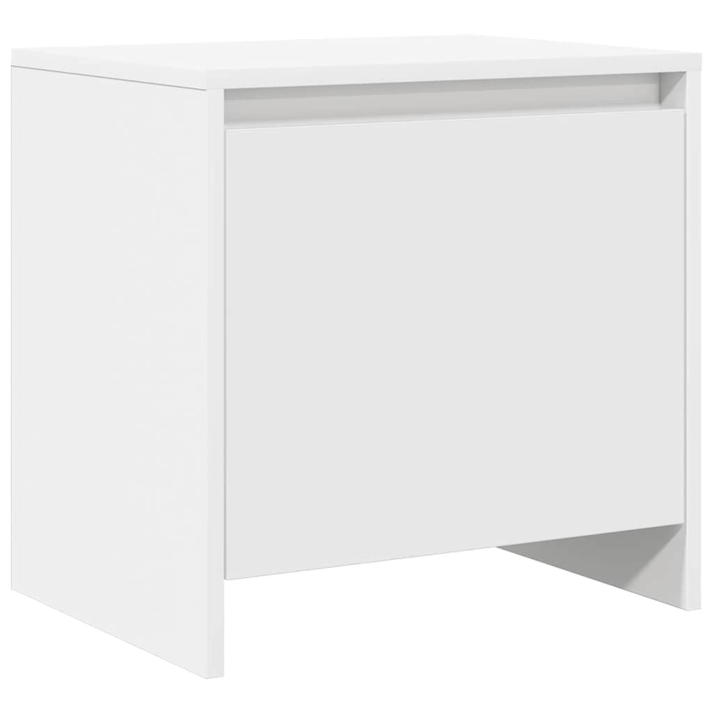 vidaXL Szafki nocne, 2 szt., białe, 45x34x44,5 cm