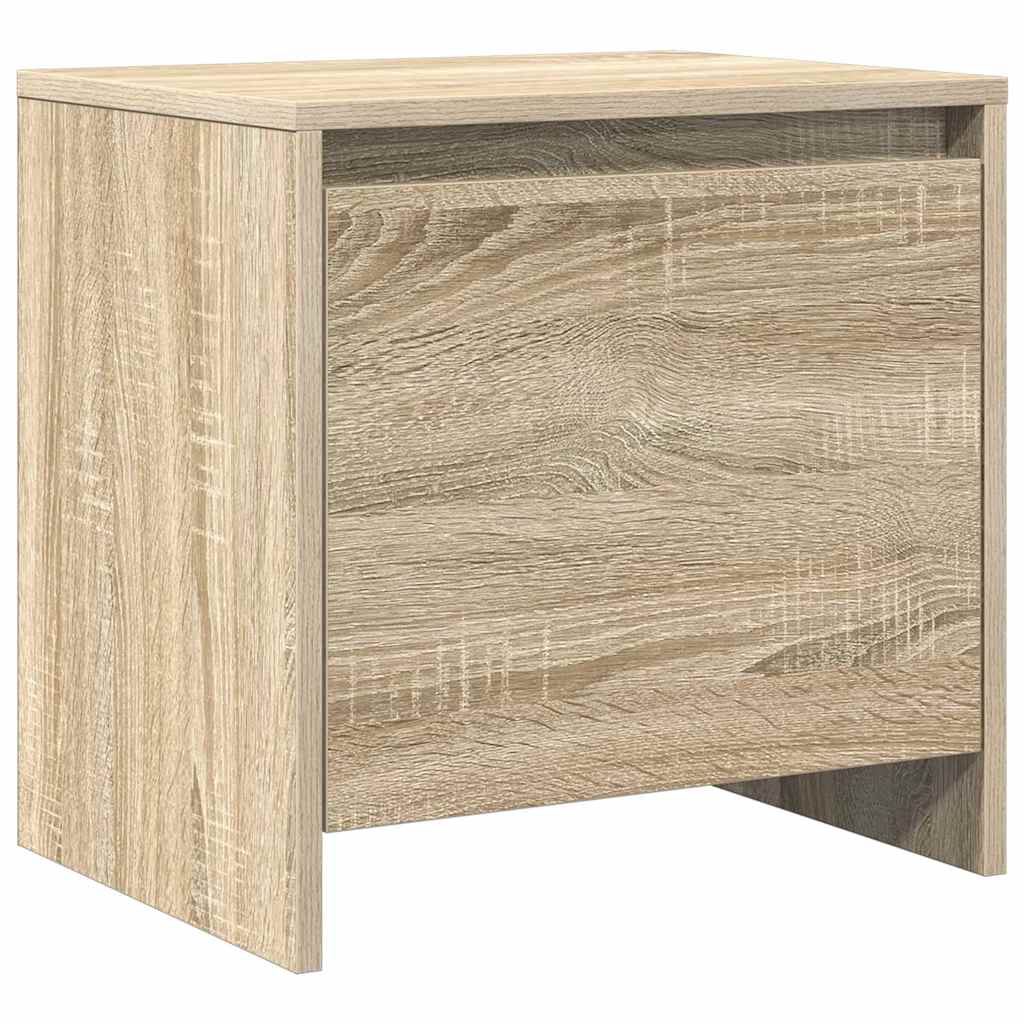 vidaXL Szafka nocna, dąb sonoma, 45x34x44,5 cm materiał drewnopochodny