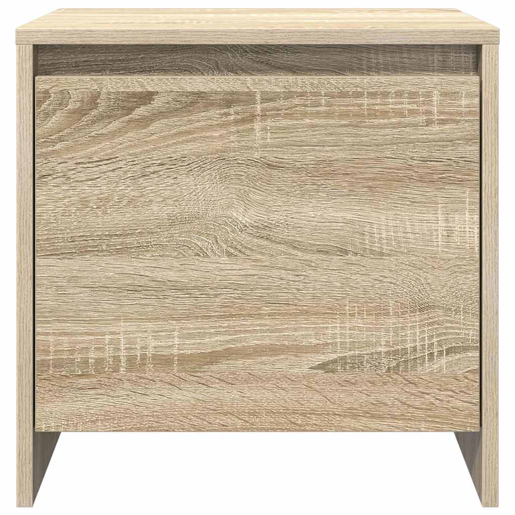 vidaXL Szafka nocna, dąb sonoma, 45x34x44,5 cm materiał drewnopochodny
