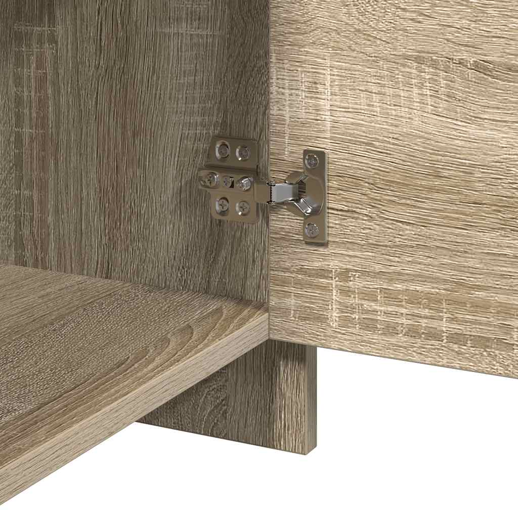 vidaXL Szafka nocna, dąb sonoma, 45x34x44,5 cm materiał drewnopochodny