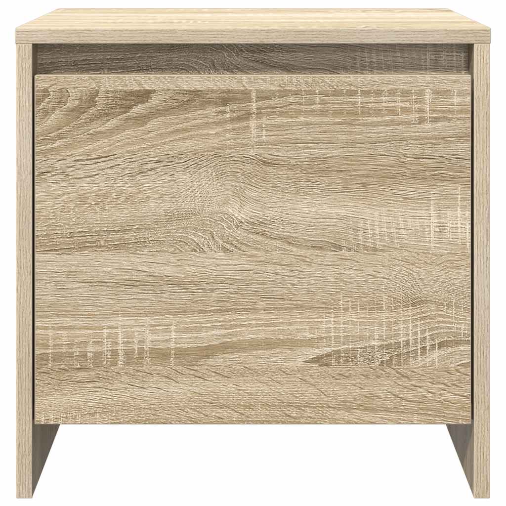 vidaXL Szafki nocne, 2 szt., dąb sonoma, 45x34x44,5 cm