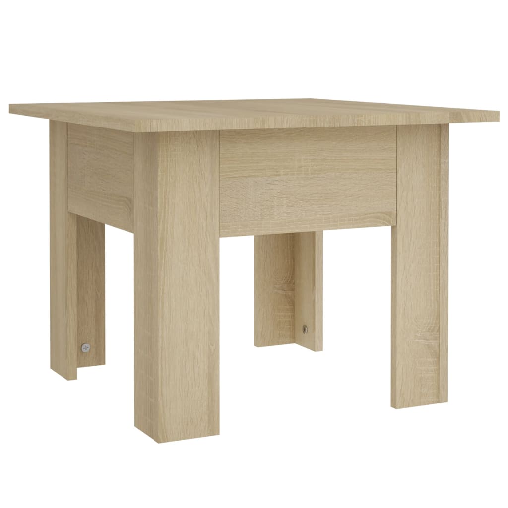 vidaXL Stolik kawowy, dąb sonoma, 55x55x42 cm, materiał drewnopochodny