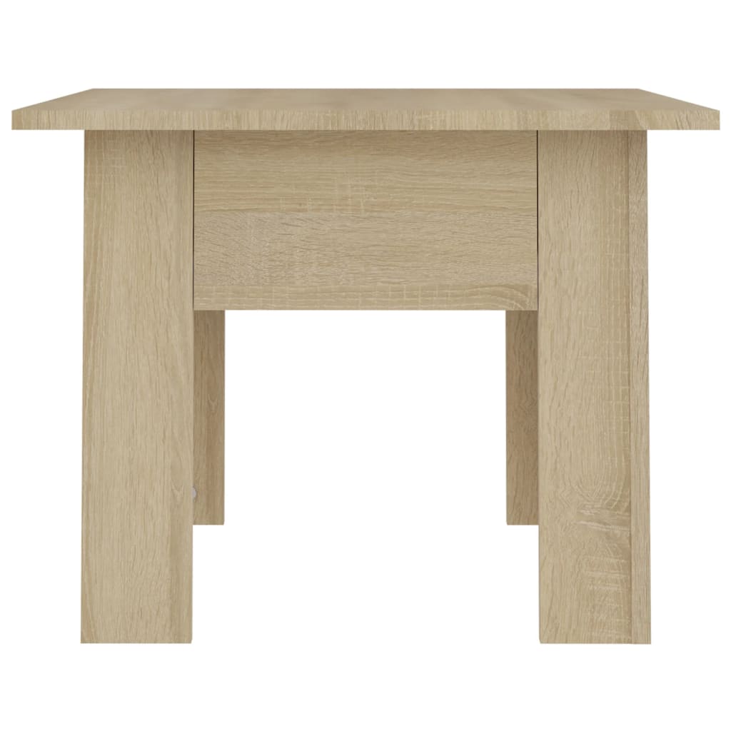 vidaXL Stolik kawowy, dąb sonoma, 55x55x42 cm, materiał drewnopochodny