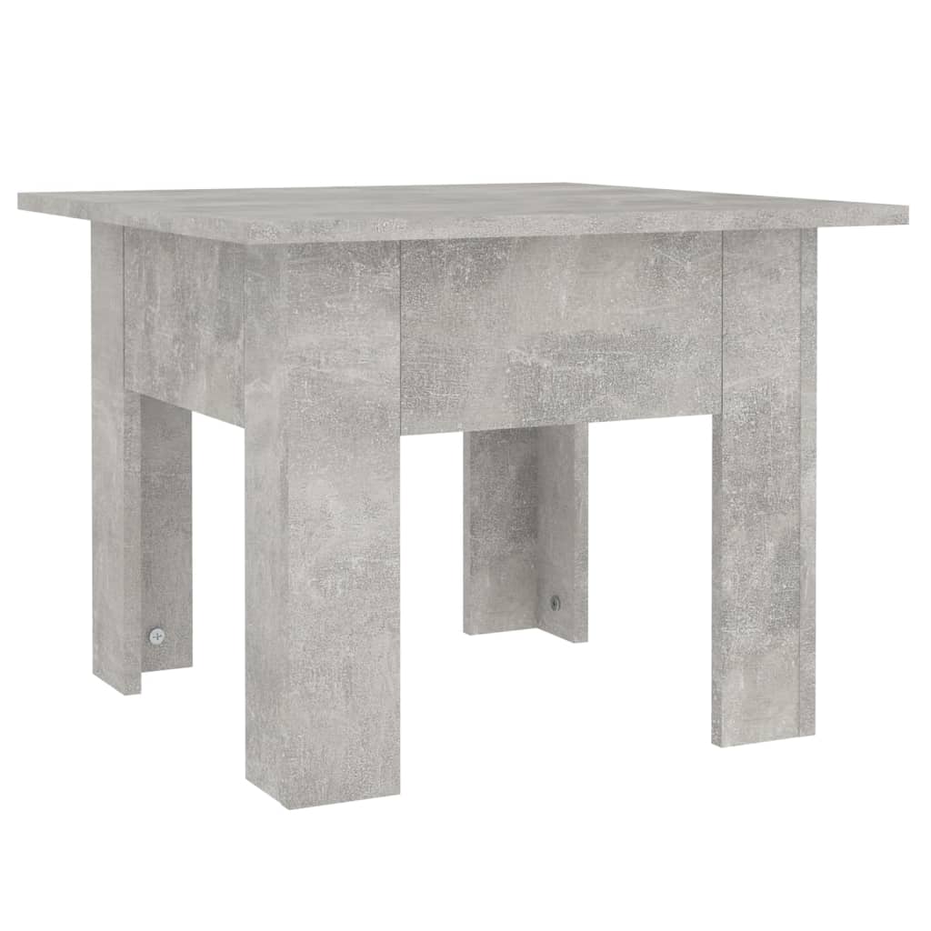 vidaXL Stolik kawowy, betonowy, 55x55x42 cm, materiał drewnopochodny