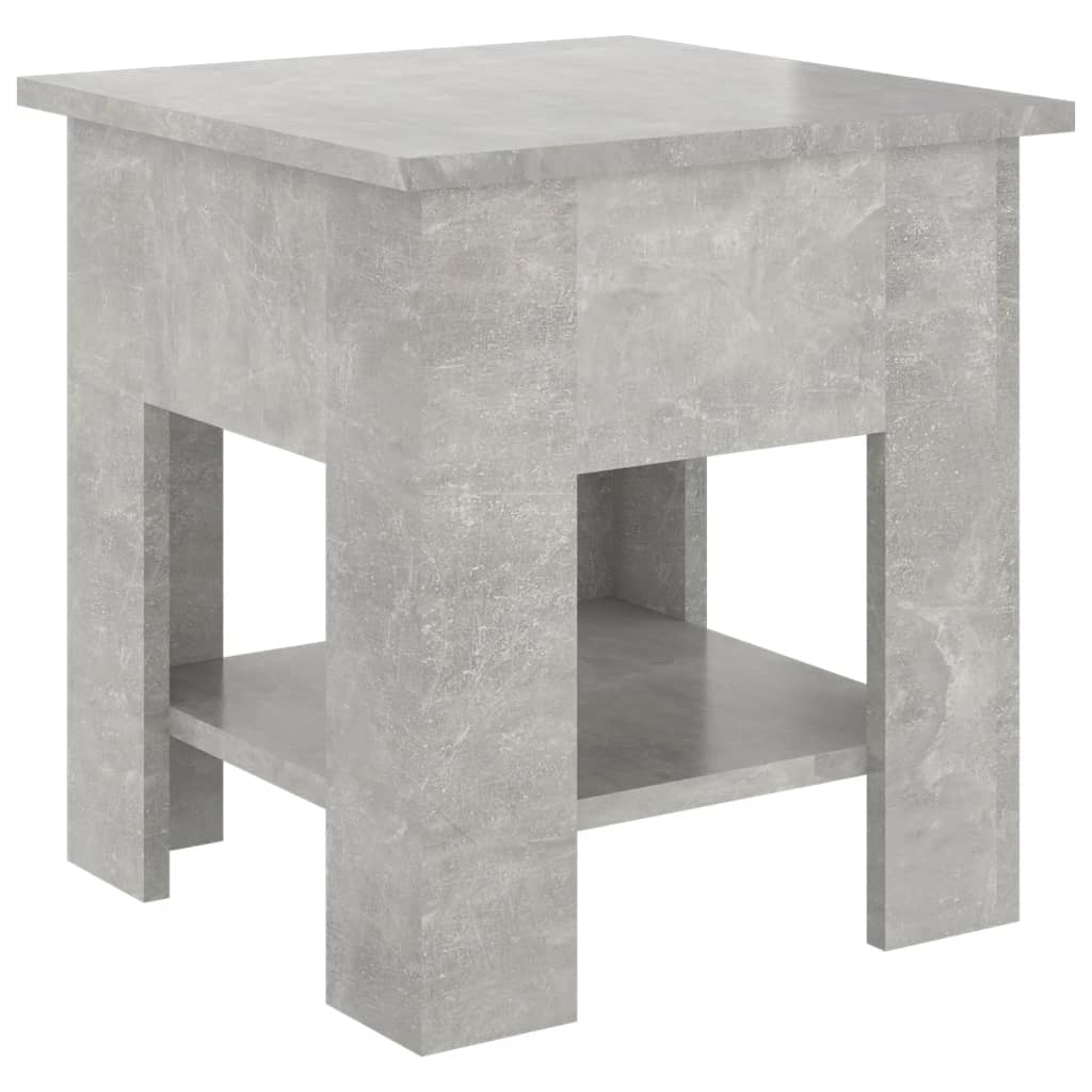 vidaXL Stolik kawowy, betonowy, 40x40x42 cm materiał drewnopochodny