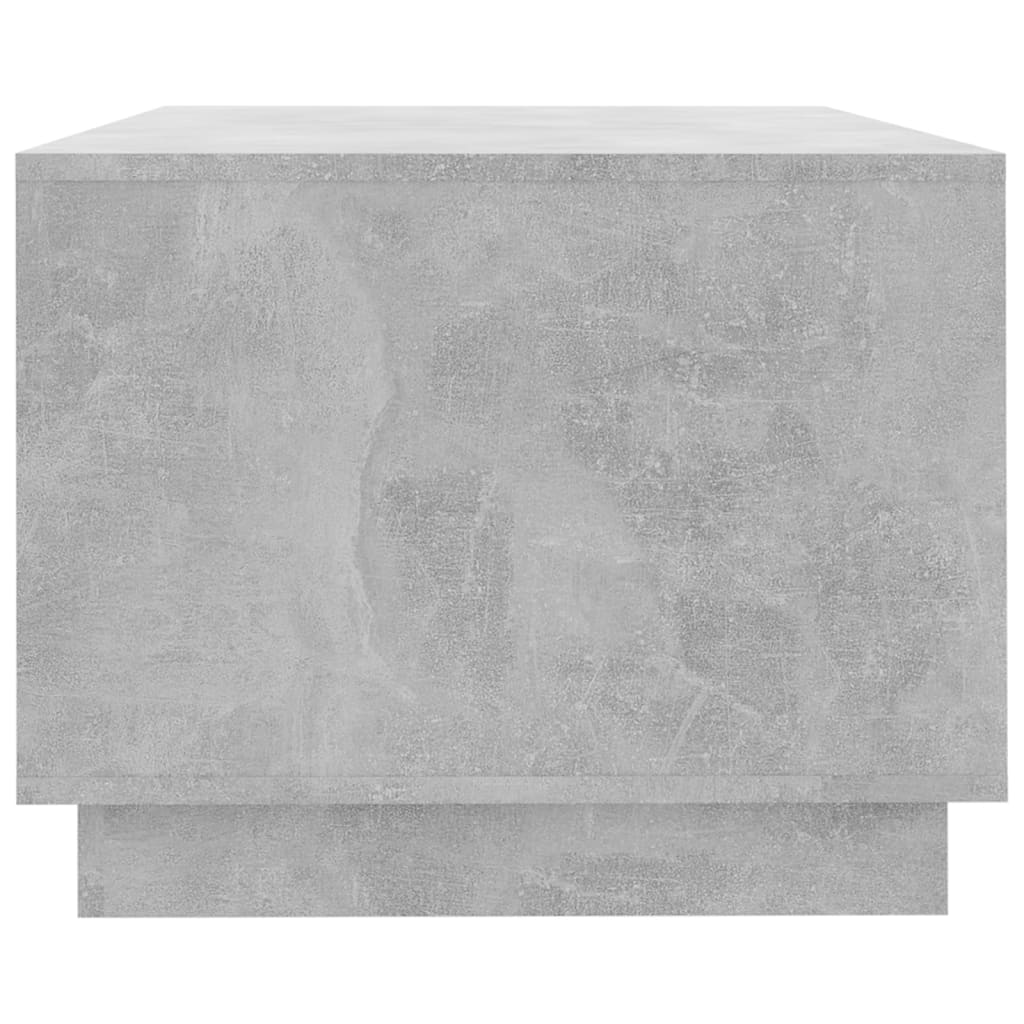 vidaXL Stolik kawowy, szarość betonu, 102x55x43 cm