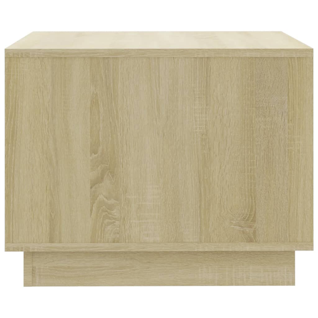 vidaXL Stolik kawowy, dąb sonoma, 55x55x43 cm, materiał drewnopochodny
