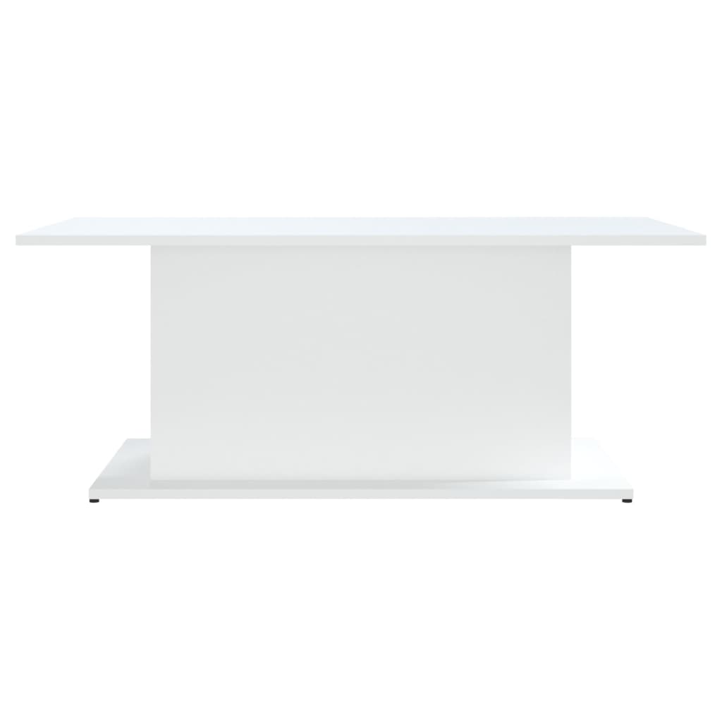 vidaXL Stolik kawowy, biały, 102x55,5x40 cm, materiał drewnopochodny