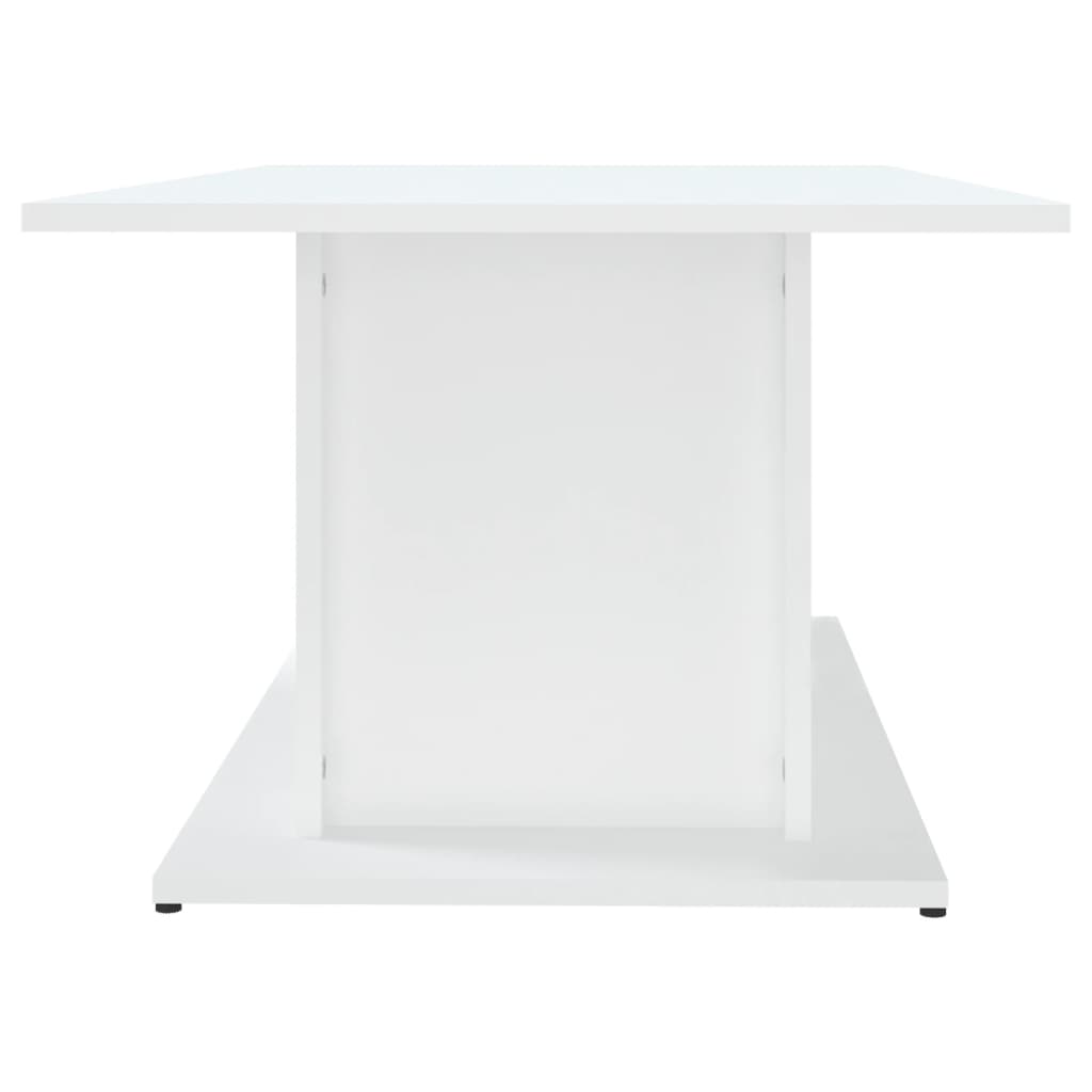 vidaXL Stolik kawowy, biały, 102x55,5x40 cm, materiał drewnopochodny