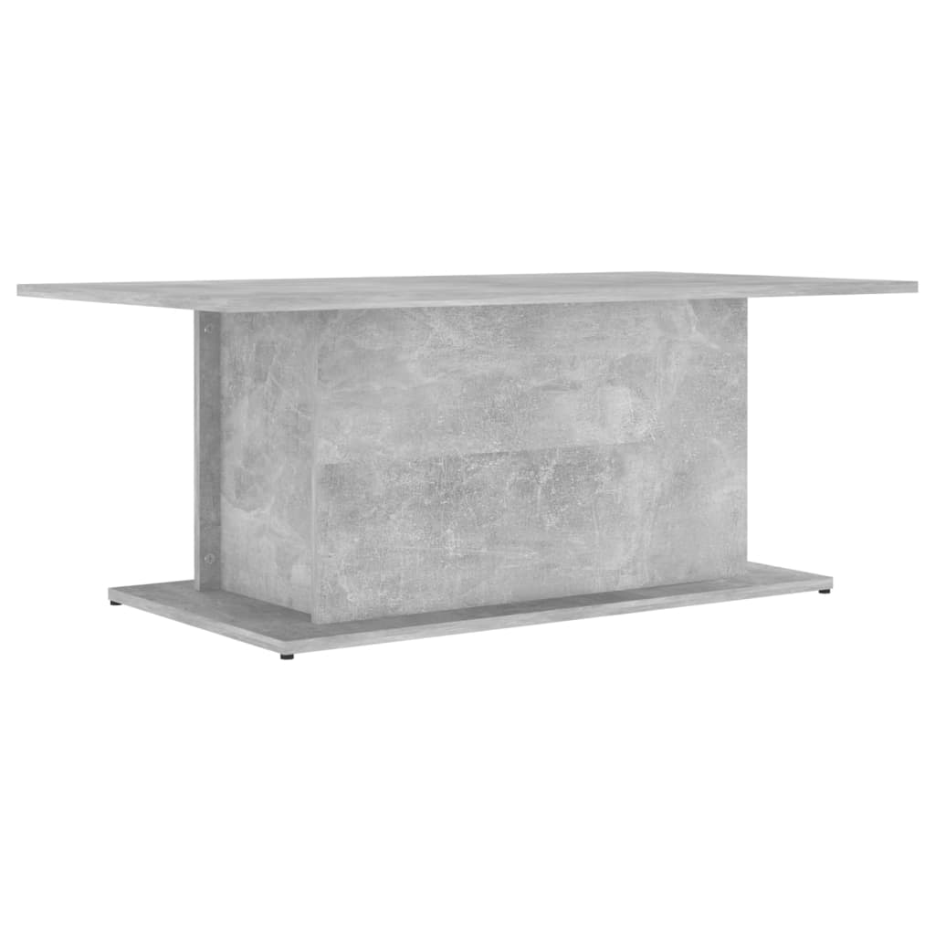 vidaXL Stolik kawowy, betonowy 102x55,5x40 cm, materiał drewnopochodny