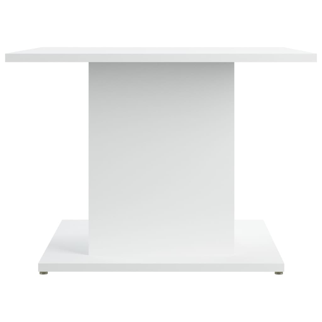 vidaXL Stolik kawowy, biały, 55,5x55,5x40 cm, materiał drewnopochodny