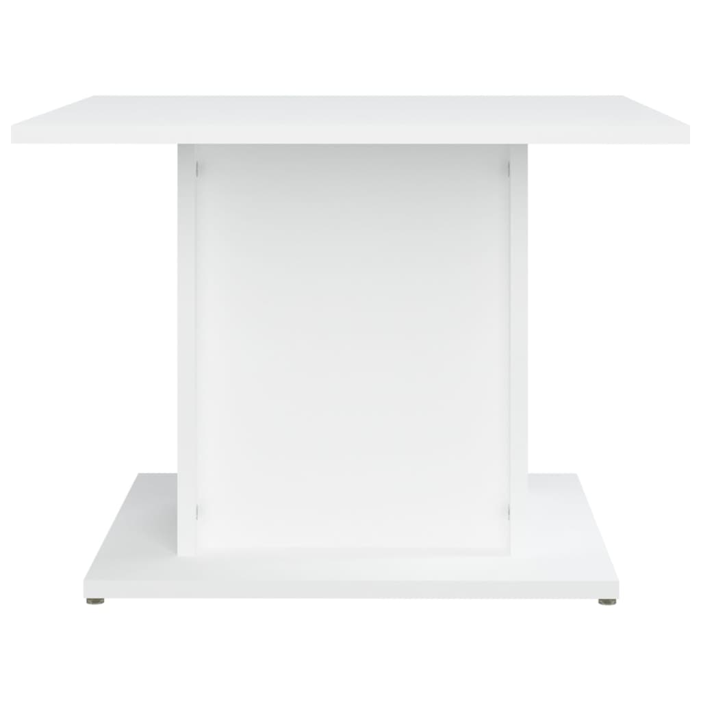 vidaXL Stolik kawowy, biały, 55,5x55,5x40 cm, materiał drewnopochodny