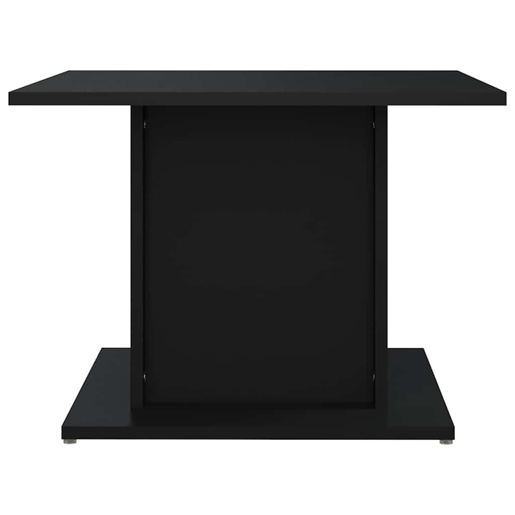 vidaXL Stolik kawowy, czarny, 55,5x55,5x40 cm, materiał drewnopochodny