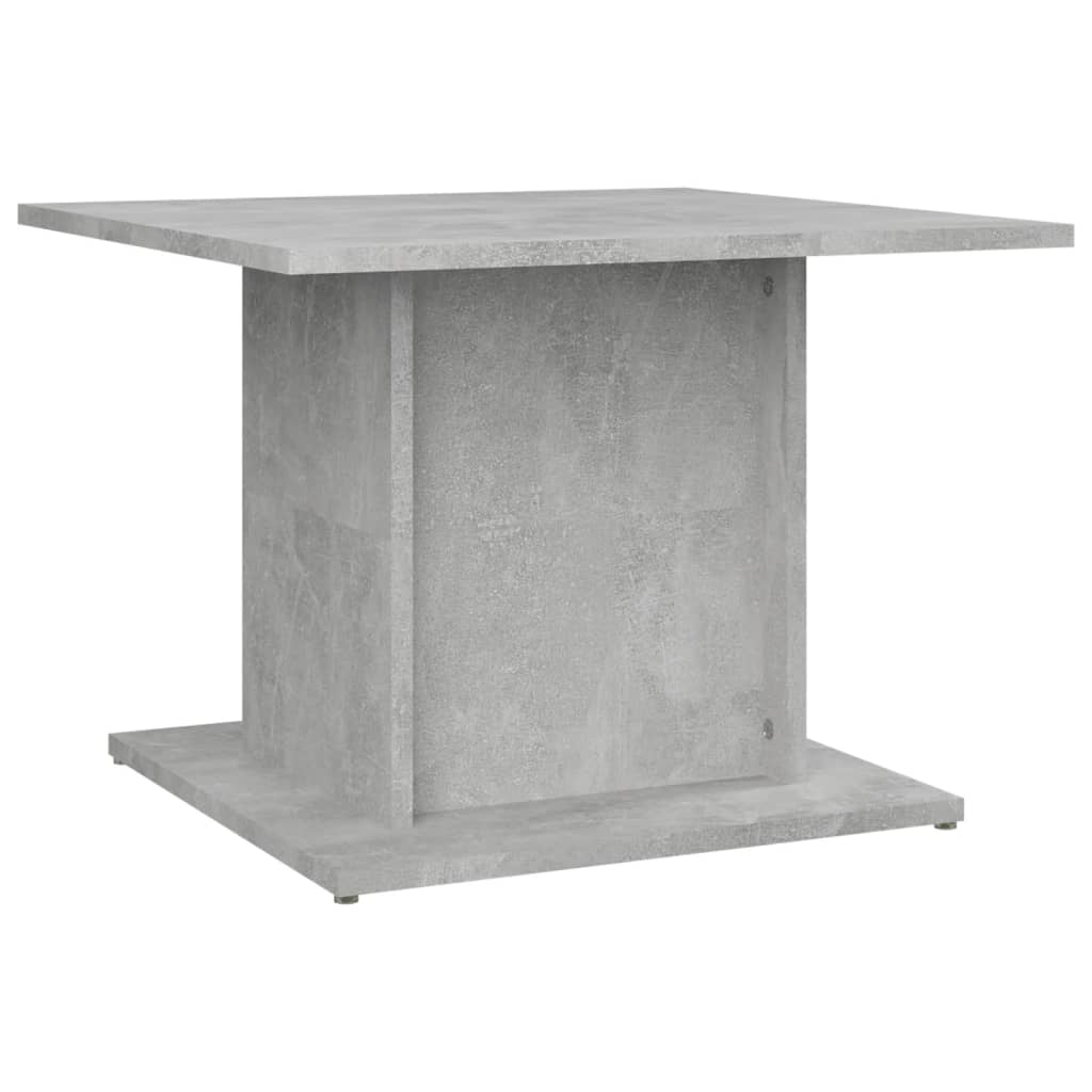 vidaXL Stolik kawowy, szarość betonu, 55,5x55,5x40 cm
