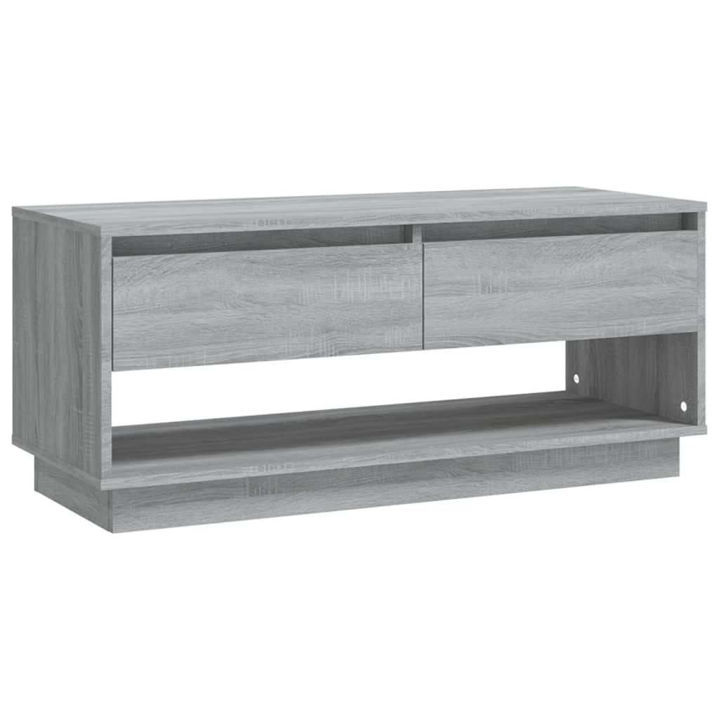 vidaXL Szafka pod TV, szary dąb sonoma 102x41x44 cm