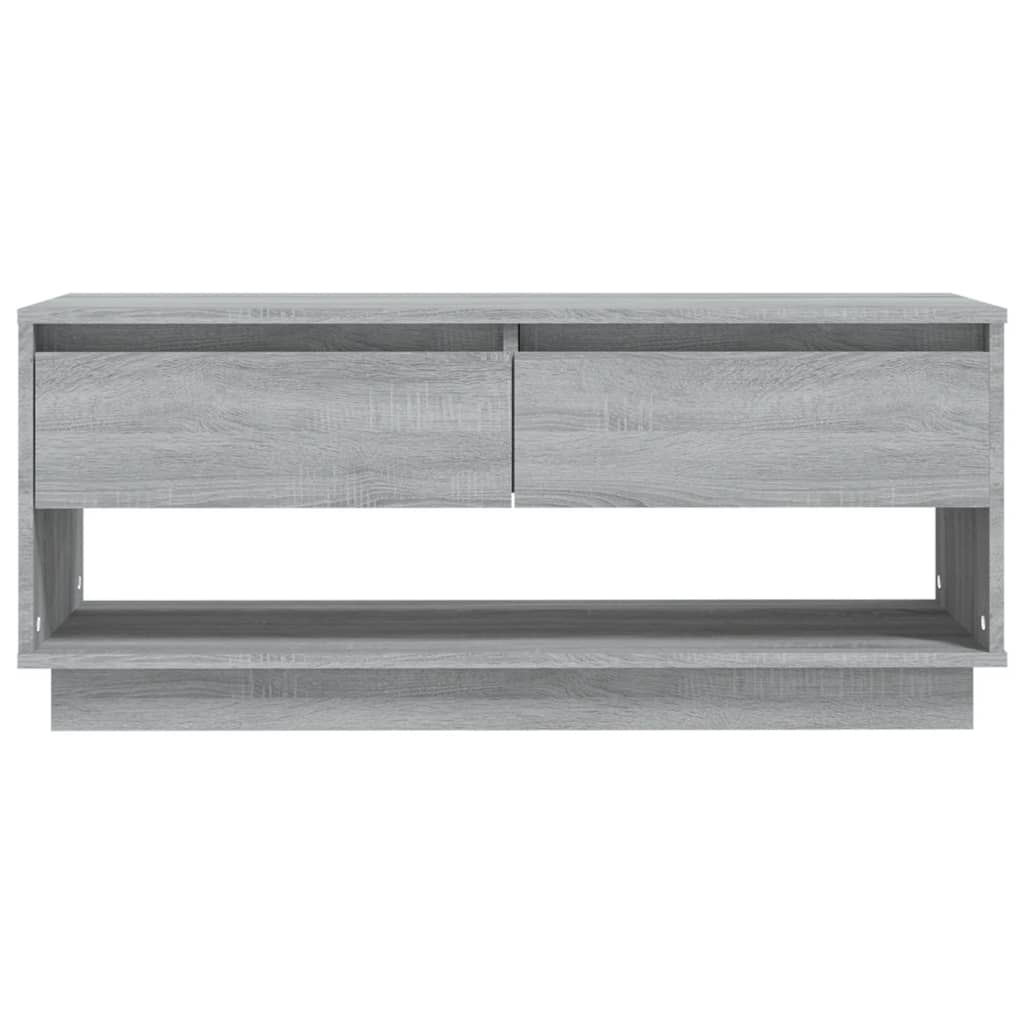 vidaXL Szafka pod TV, szary dąb sonoma 102x41x44 cm