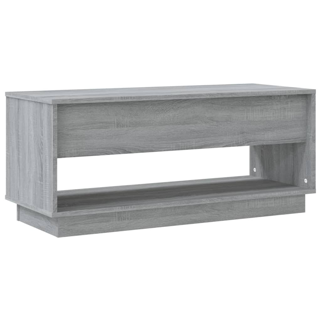 vidaXL Szafka pod TV, szary dąb sonoma 102x41x44 cm