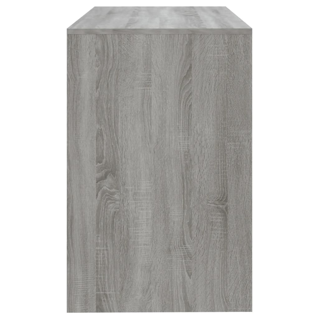 vidaXL Biurko, szary dąb sonoma 101x50x76,5 cm materiał drewnopochodny