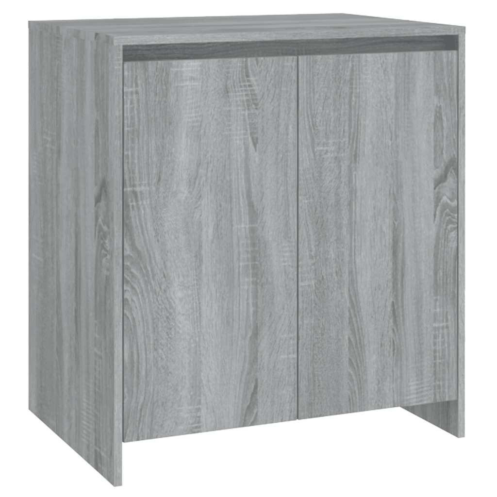 vidaXL Szafka, szary dąb sonoma, 70x41x75 cm, materiał drewnopochodny