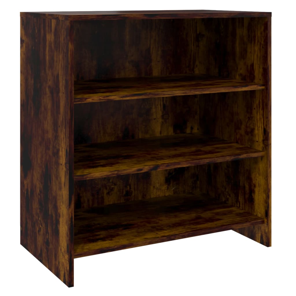 vidaXL Szafka, przydymiony dąb, 70x40,5x75 cm, materiał drewnopochodny