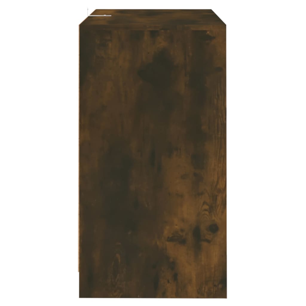 vidaXL Szafka, przydymiony dąb, 70x41x75 cm, materiał drewnopochodny