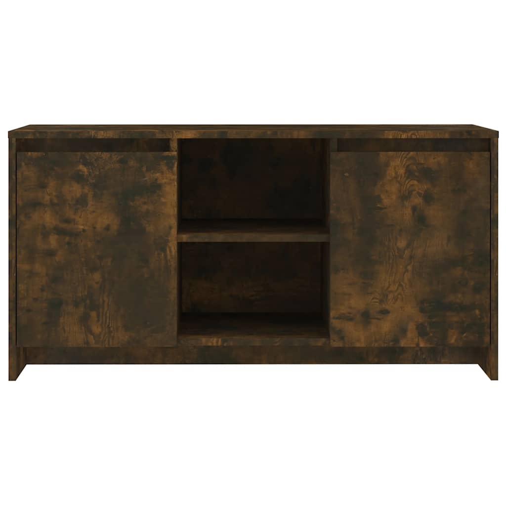 vidaXL Szafka pod TV, przydymiony dąb, 102x37,5x52,5 cm