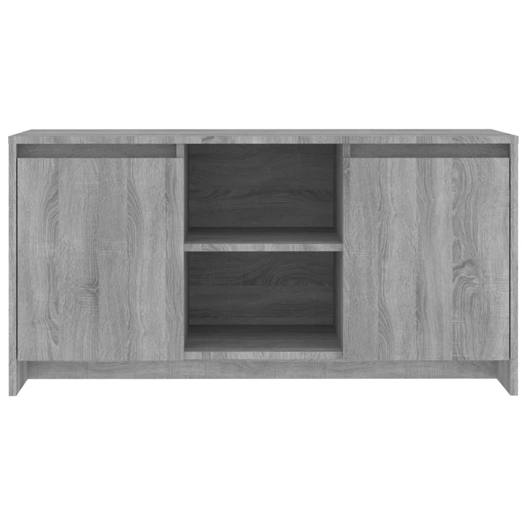 vidaXL Szafka pod TV, szary dąb sonoma, 102x37,5x52,5 cm
