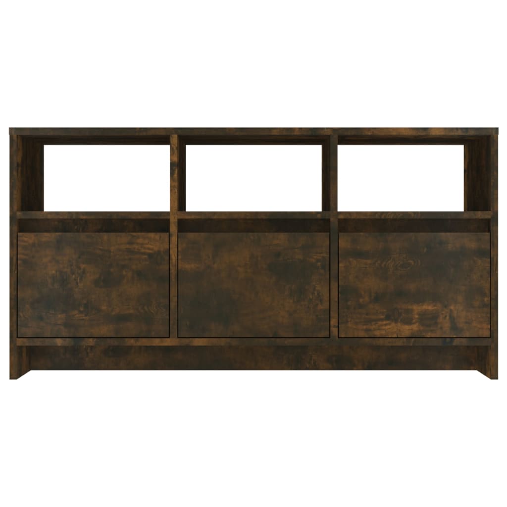vidaXL Szafka pod TV, przydymiony dąb, 102x37,5x52,5 cm