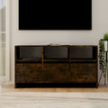 vidaXL Szafka pod TV, przydymiony dąb, 102x37,5x52,5 cm