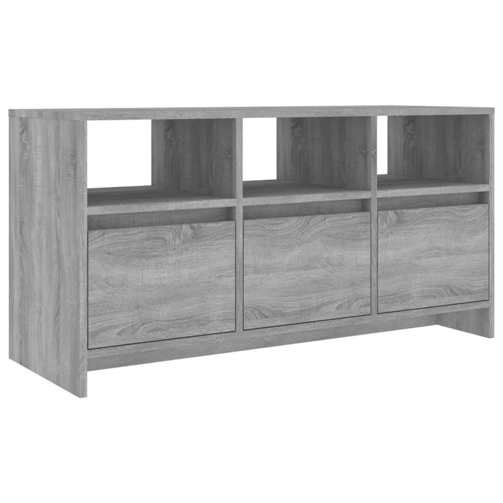 vidaXL Szafka pod TV, szary dąb sonoma, 102x37,5x52,5 cm