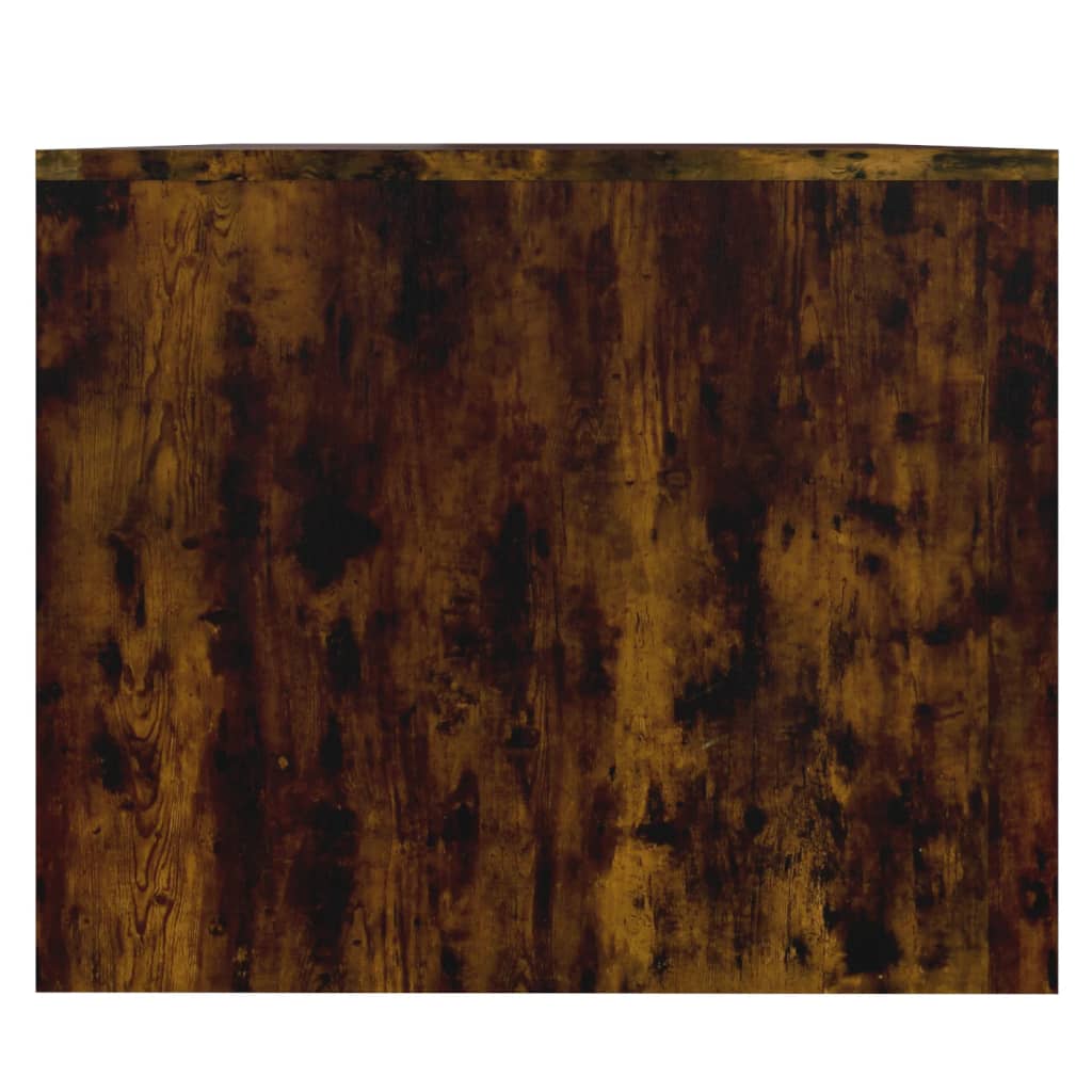 vidaXL Stolik kawowy, przydymiony dąb, 90x50x41,5 cm