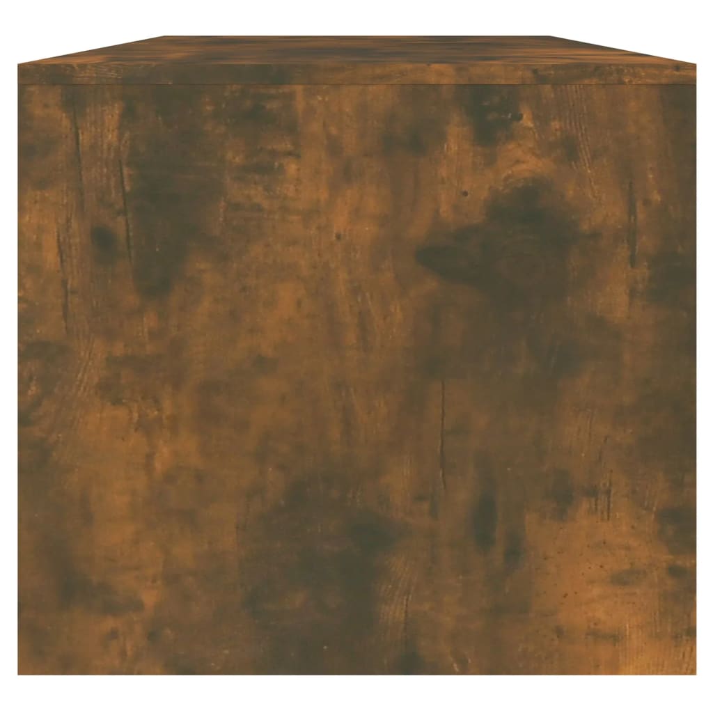 vidaXL Stolik kawowy, przydymiony dąb, 102x50x45 cm