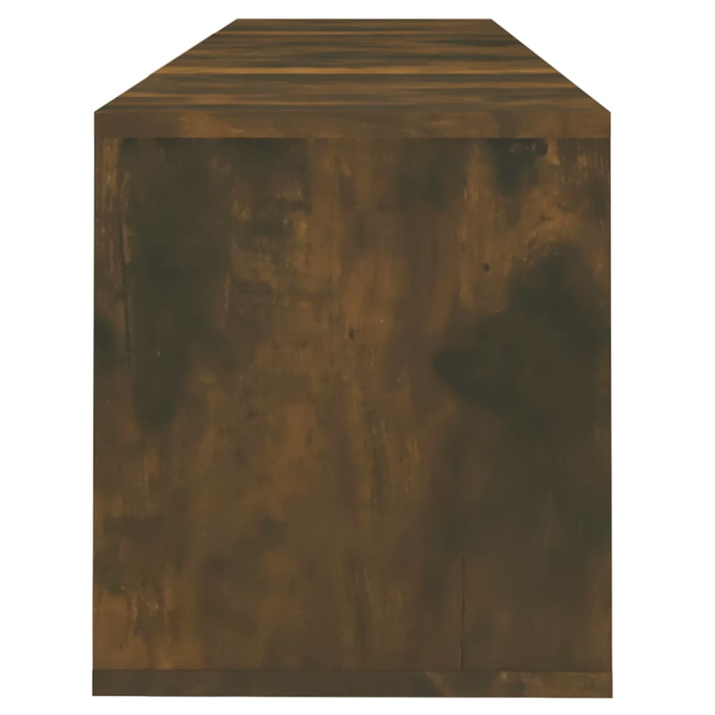 vidaXL Szafka pod telewizor, przydymiony dąb, 120x30x40,5 cm