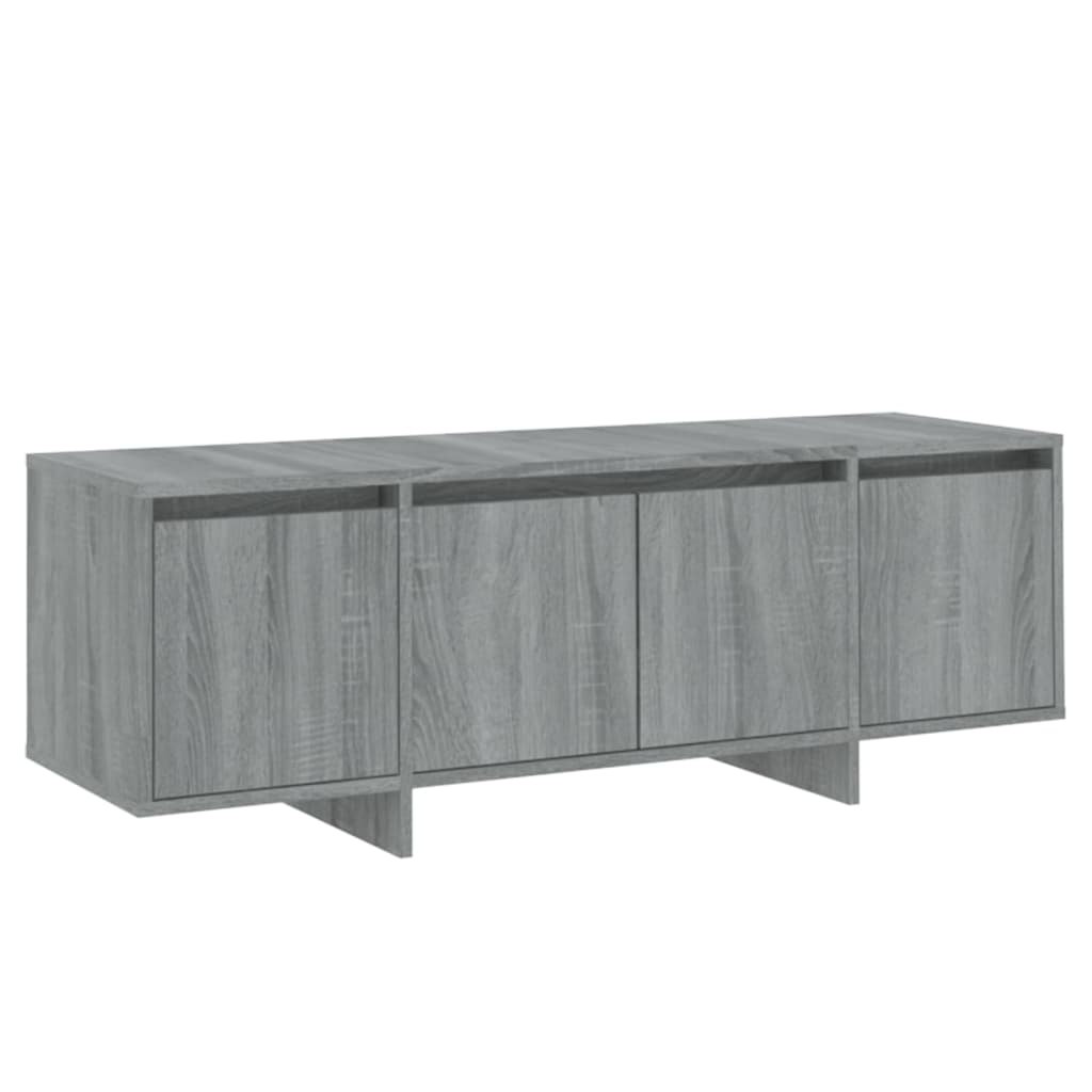 vidaXL Szafka pod TV, szary dąb sonoma, 120x30x40,5 cm