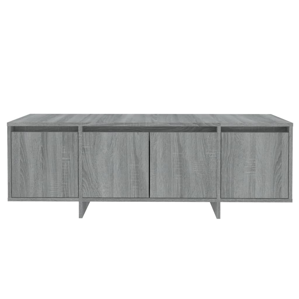 vidaXL Szafka pod TV, szary dąb sonoma, 120x30x40,5 cm
