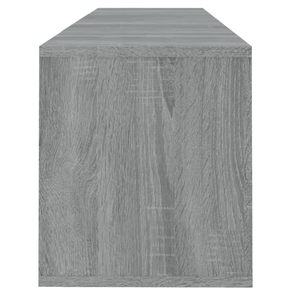 vidaXL Szafka pod TV, szary dąb sonoma, 120x30x40,5 cm