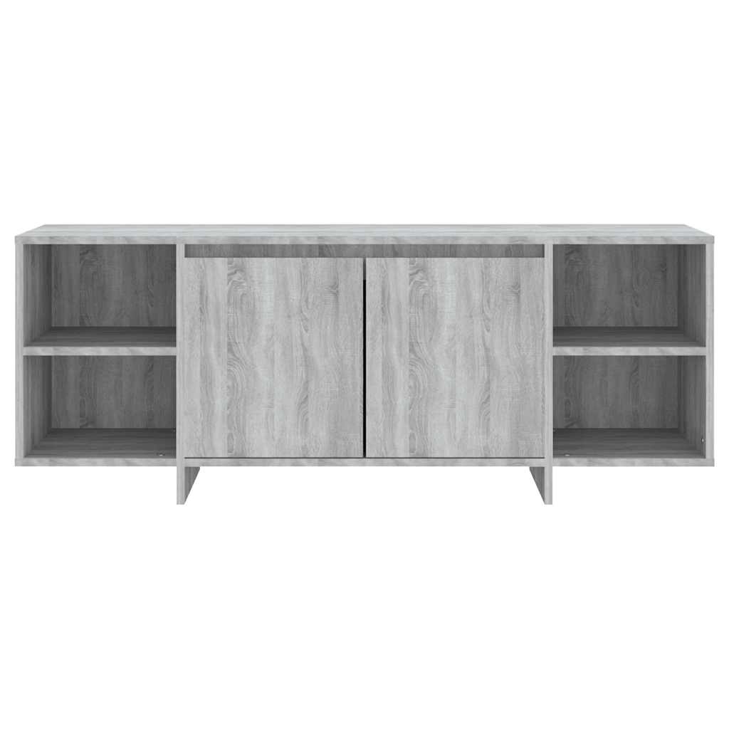 vidaXL Szafka pod TV, szary dąb sonoma, 130x35x50 cm